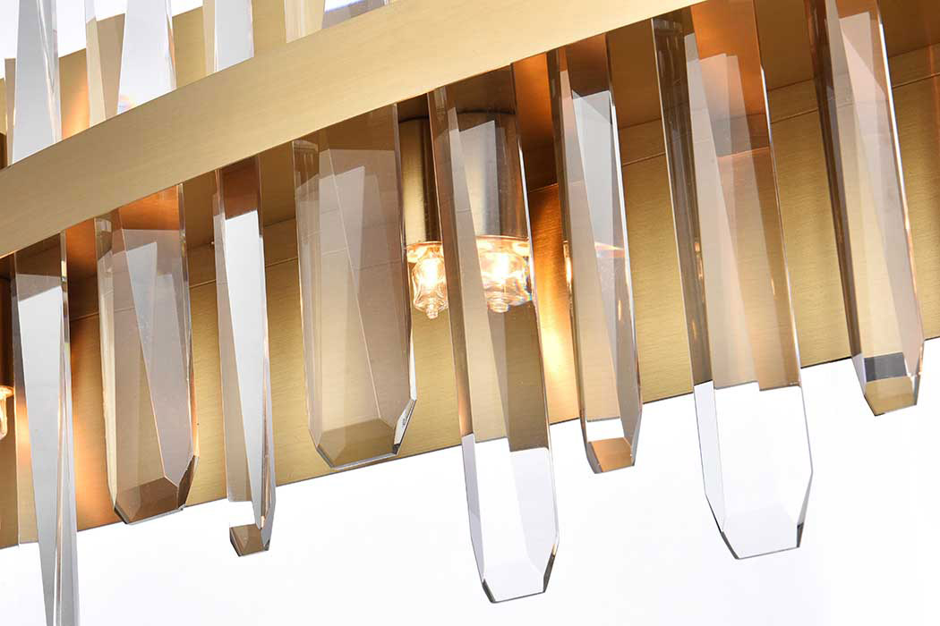 Elegant Wall Sconce - Satin Gold, L 30" (2200W30SG)