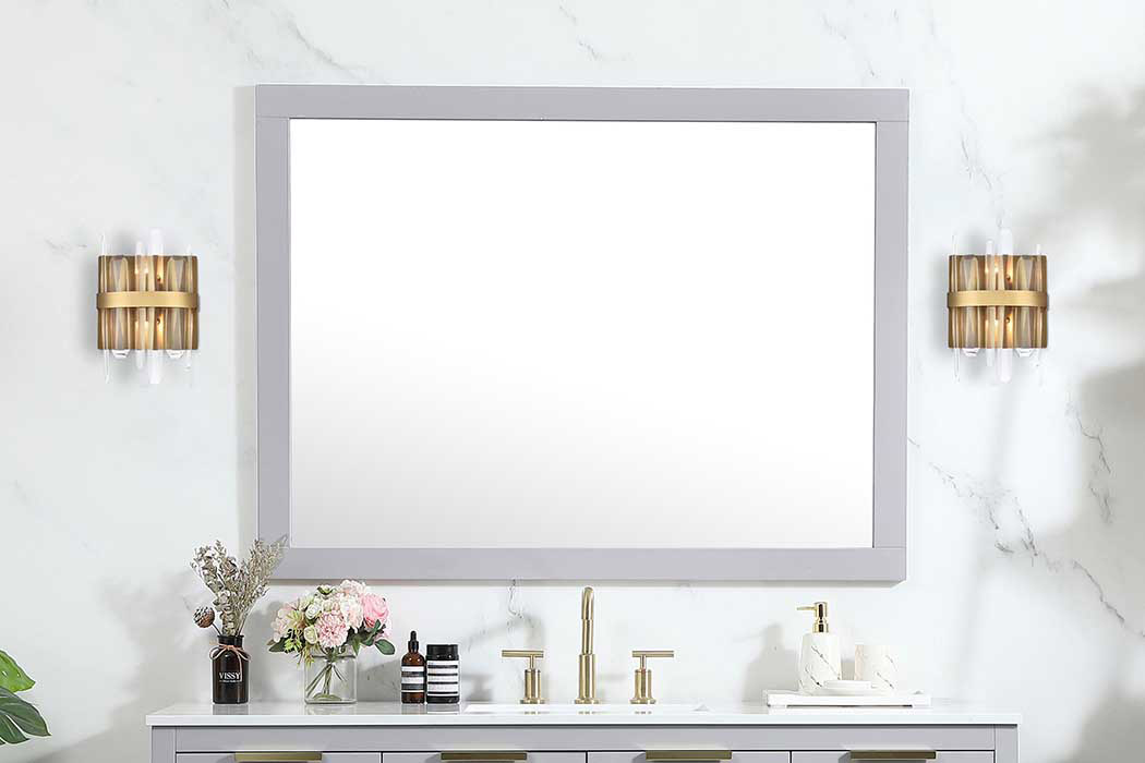 Elegant Wall Sconce - Satin Gold, L 8" (2200W8SG)