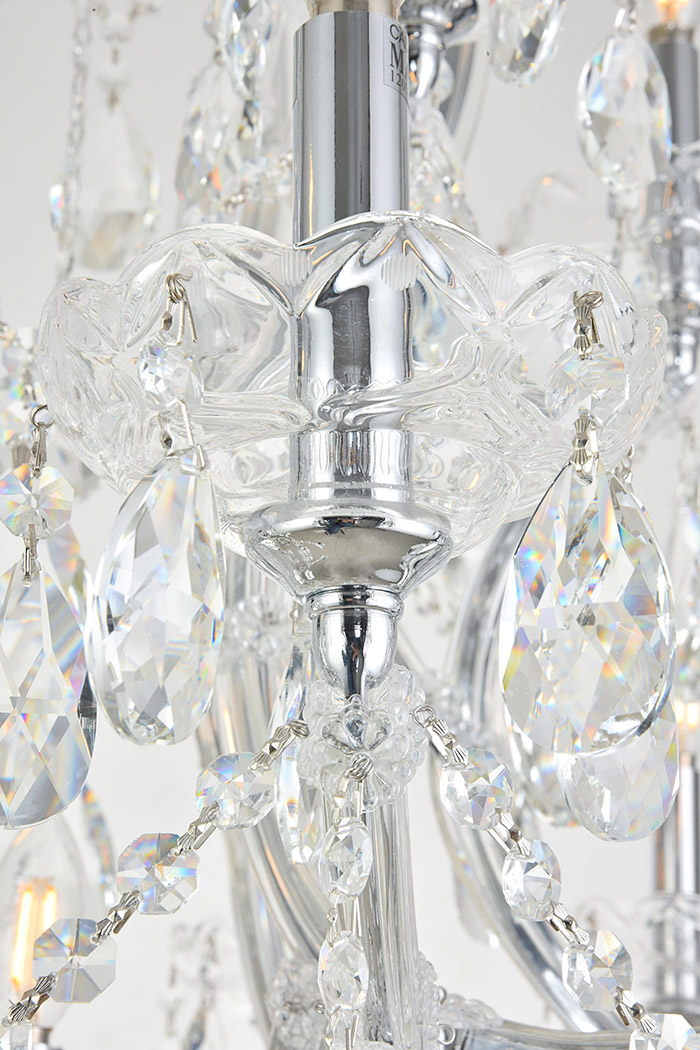 Elegant Chandelier - Chrome (2803G120C-RC)