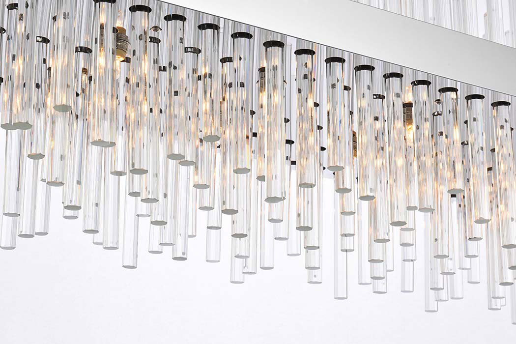 Elegant Chandelier - Chrome, L 42" (3000G42C)