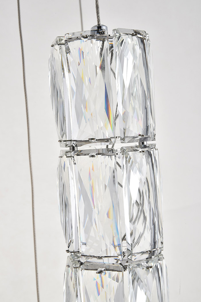 Elegant Pendant - Chrome, L 24" (3500D24C)