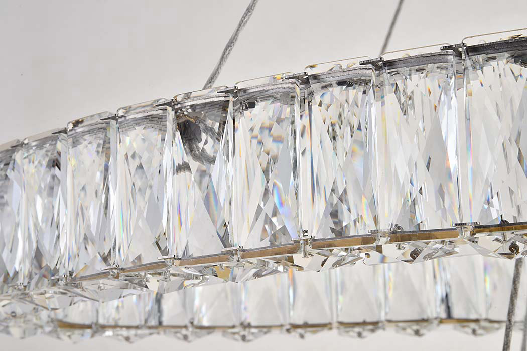 Elegant Monroe Led Chandelier - Gold, L 48" (3503D48G)
