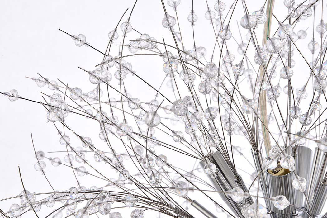 Elegant Pendant Light - Chrome, L 24" (3507D24C)