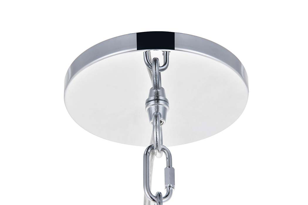 Elegant Pendant Light - Chrome, L 32" (5200D32C)