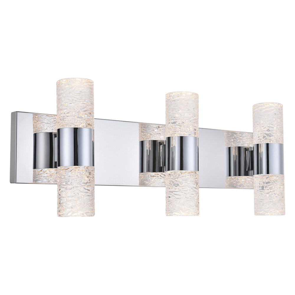 Elegant Wall Sconce - Chrome, L 24" (5200W24C)