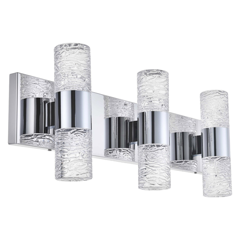 Elegant Wall Sconce - Chrome, L 24" (5200W24C)