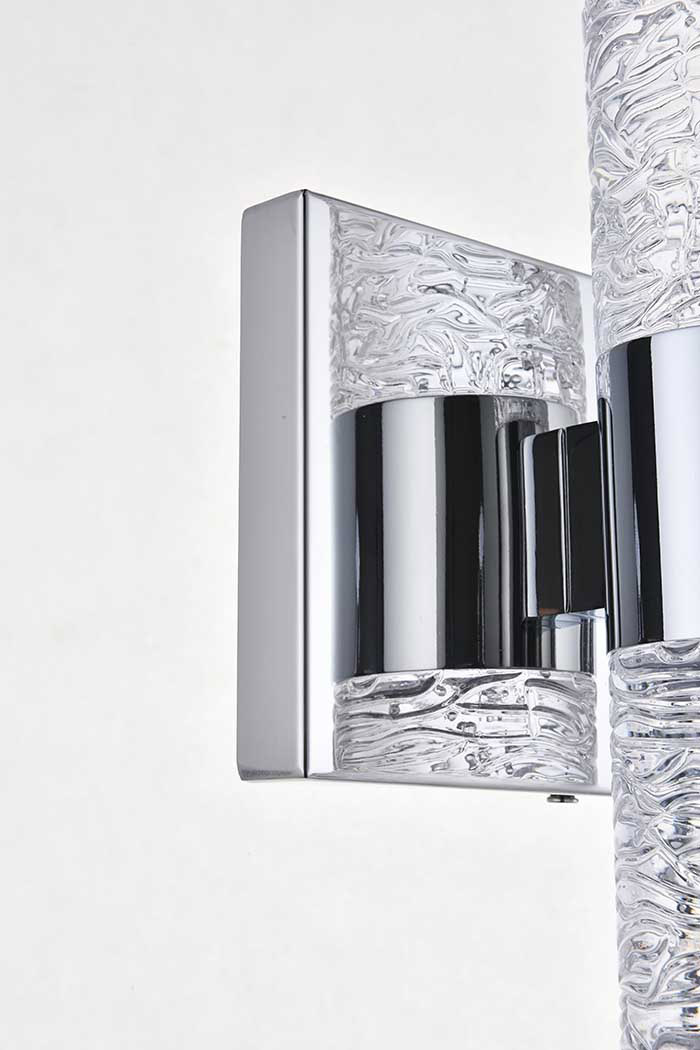 Elegant Wall Sconce - Chrome, L 24" (5200W24C)