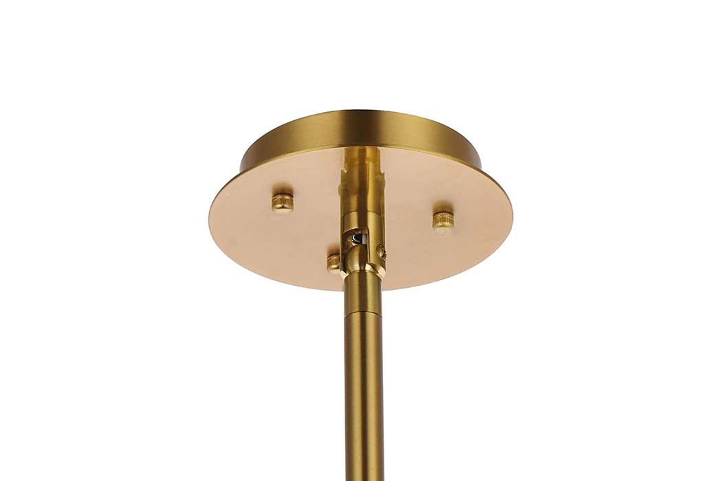 Elegant Pendant Light - Satin Gold, L 36" (6200D36SG)