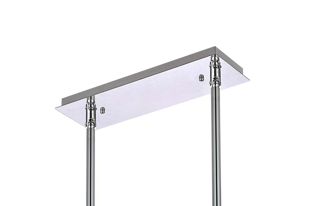 Elegant Chandelier - Chrome, L 42" (6200G42C)