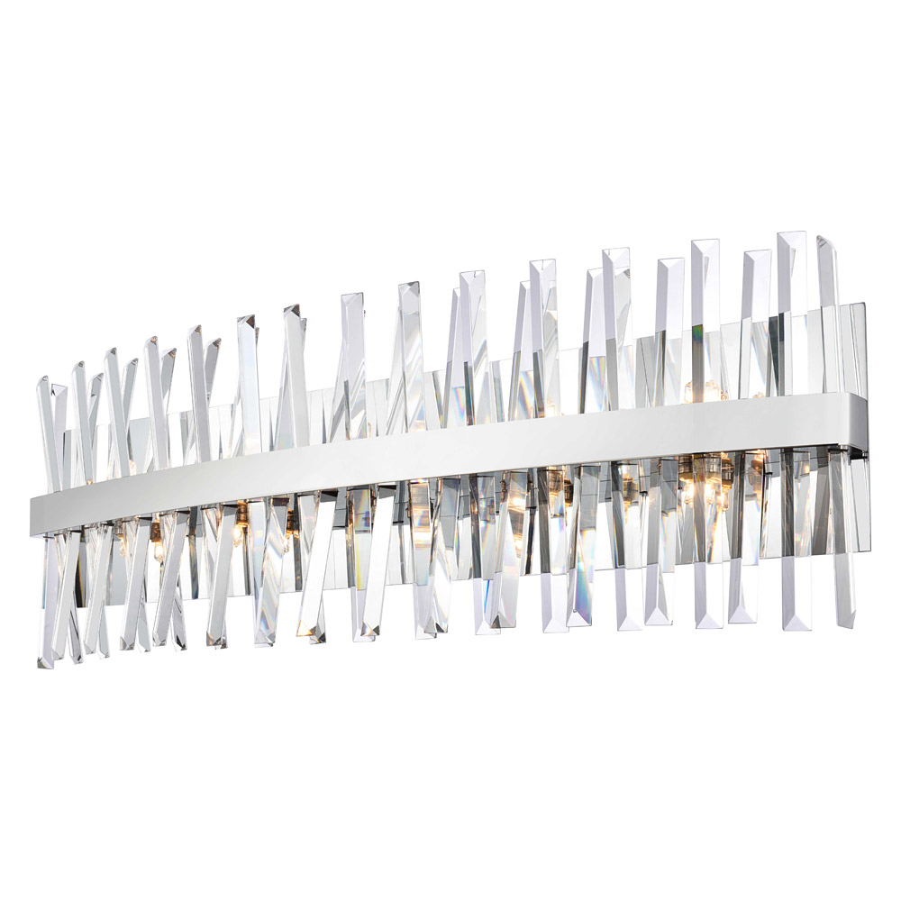 Elegant Wall Sconce - Chrome, L 36" (6200W36C)