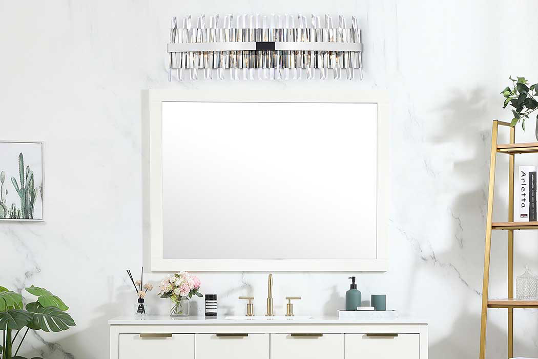 Elegant Wall Sconce - Chrome, L 36" (6200W36C)