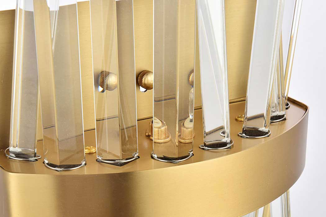 Elegant Wall Sconce - Satin Gold, L 8" (6200W8SG)