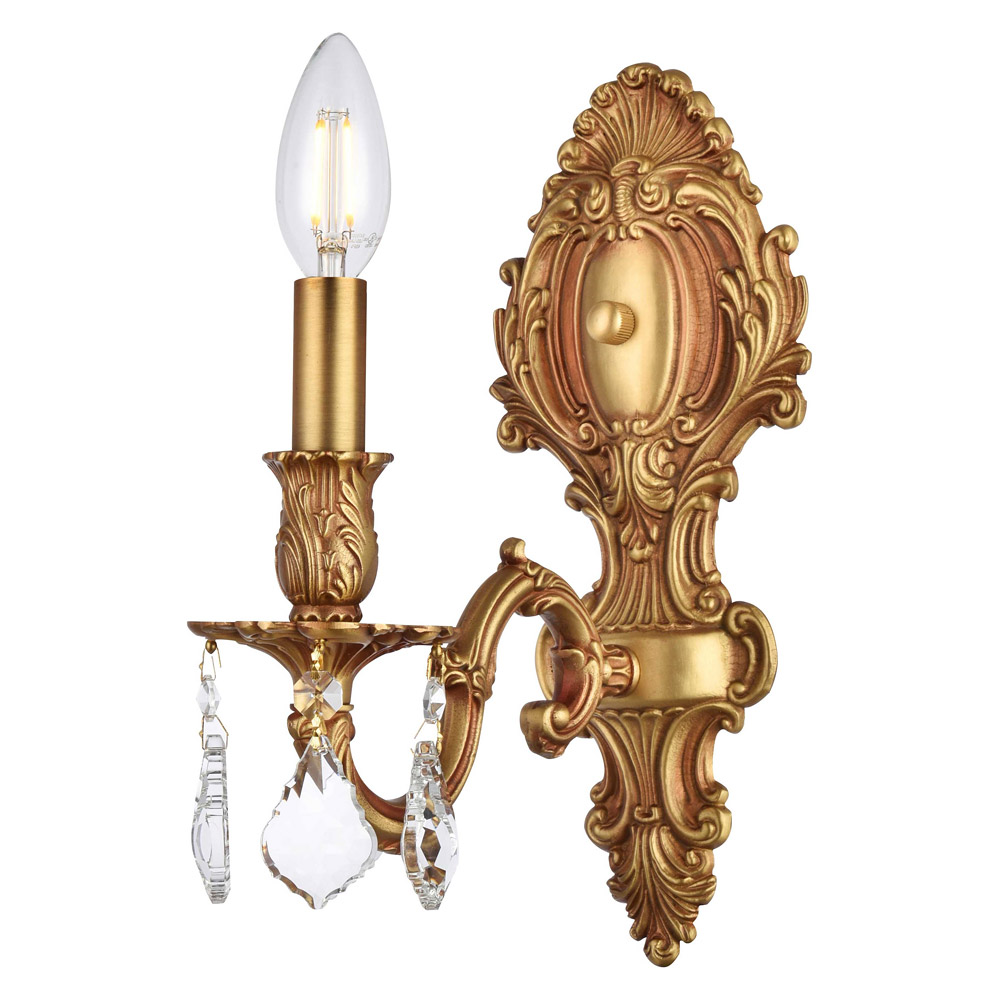 Elegant Wall Sconce - French Gold (9601W5FG-RC)