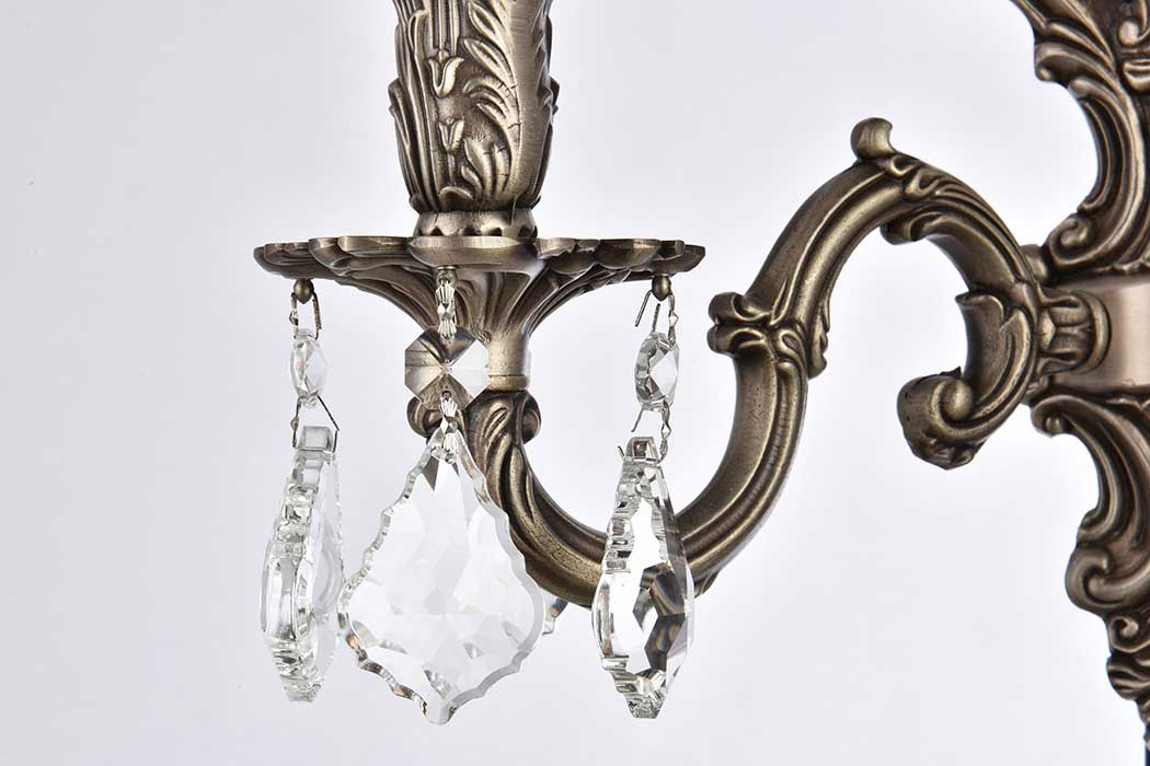 Elegant Wall Sconce - Pewter (9602W10PW-RC)