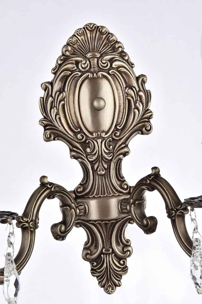 Elegant Wall Sconce - Pewter (9602W10PW-RC)