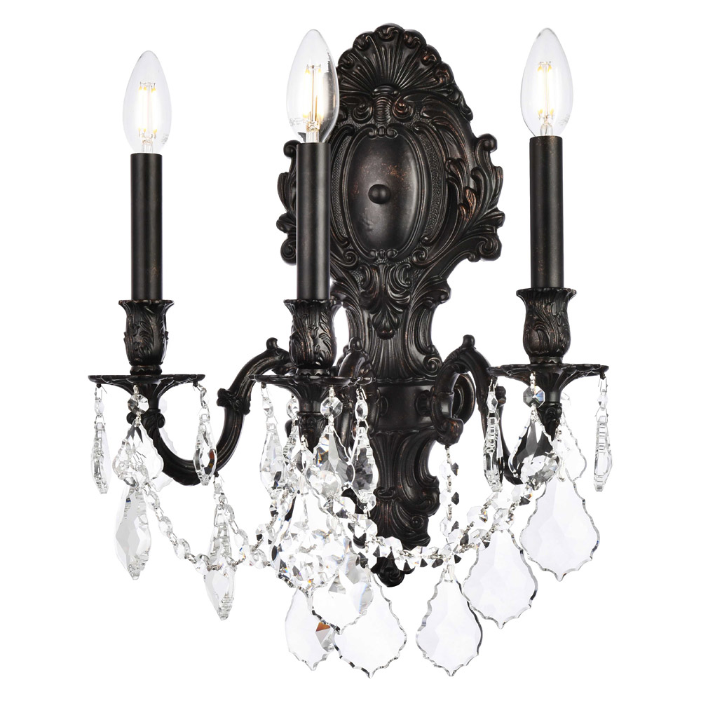 Elegant Wall Sconce - Dark Bronze (9603W14DB-RC)