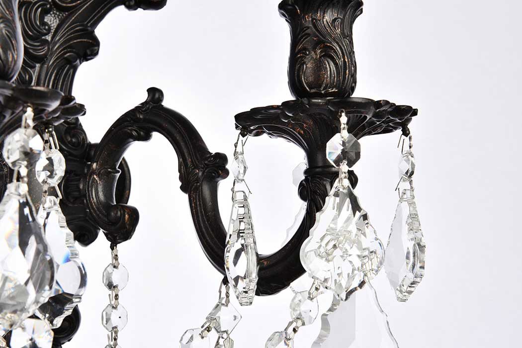 Elegant Wall Sconce - Dark Bronze (9603W14DB-RC)