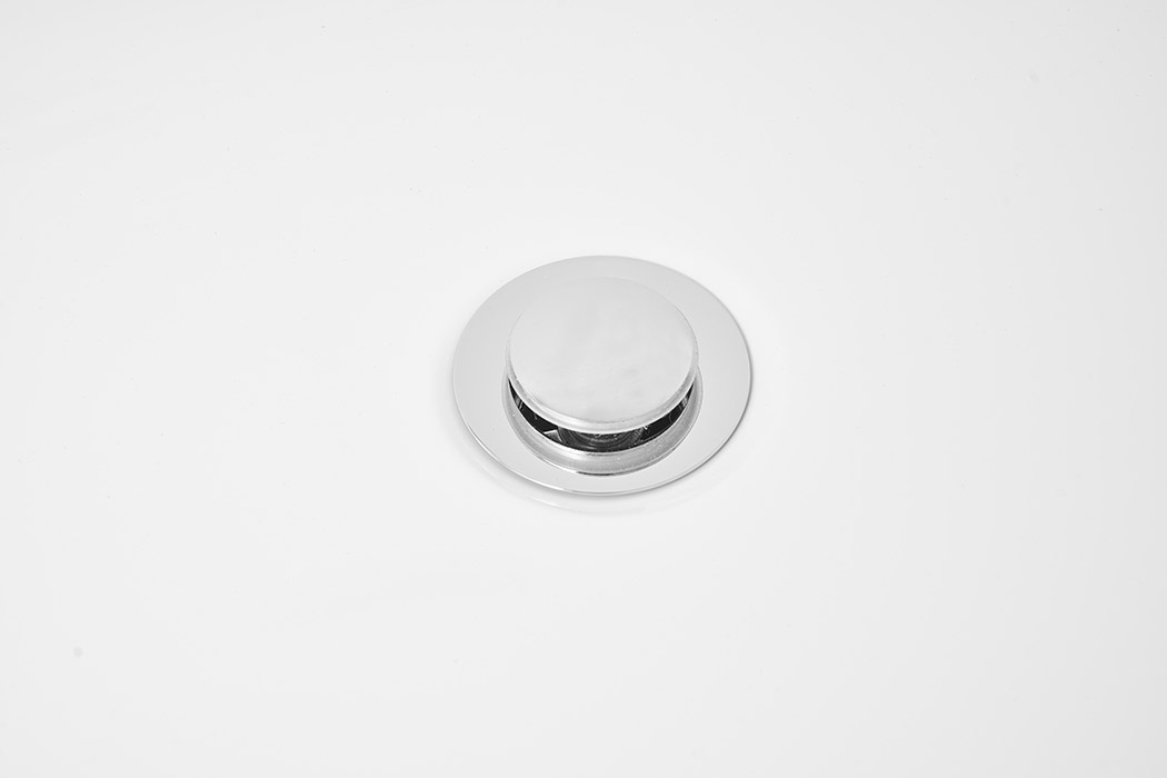 Elegant Soaking Double Slipper Bathtub - White, D 72" (BT10372GW)
