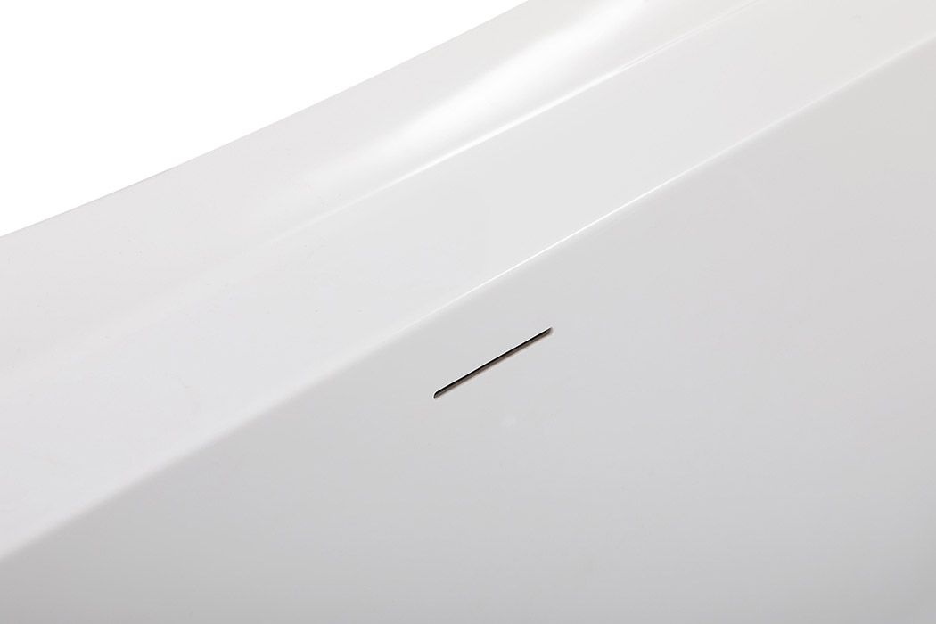 Elegant Bathtub - White, D 67" (BT10467GW)