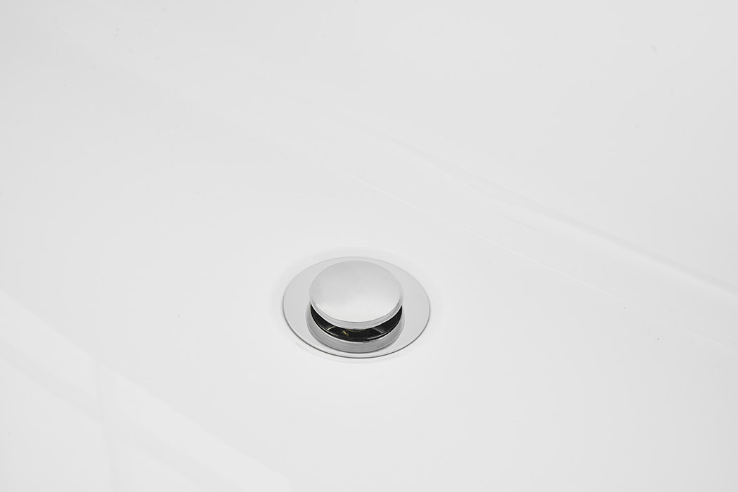 Elegant Soaking Roll Top Bathtub - White, D 71" (BT10671GW)