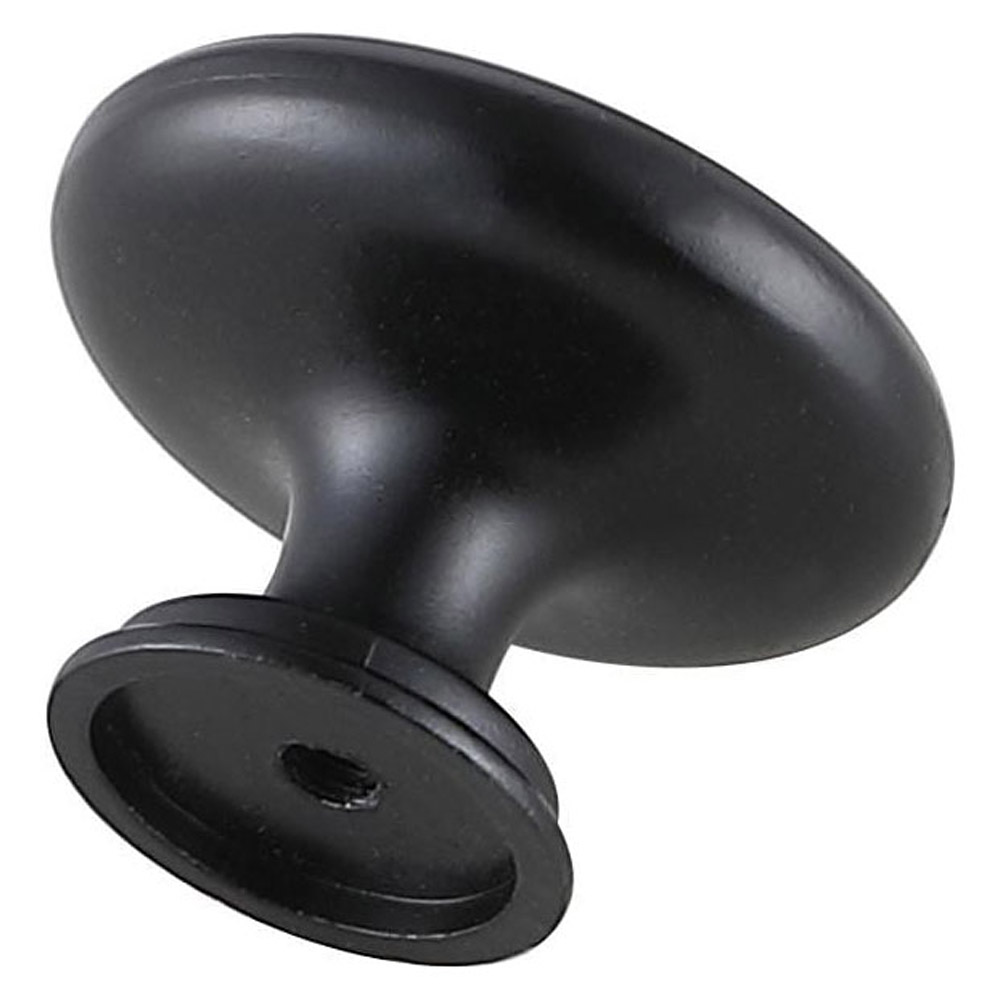 Elegant Cadon Cabinet Knob, Set of 10 - Matte Black (KB2006-MB-10PK)