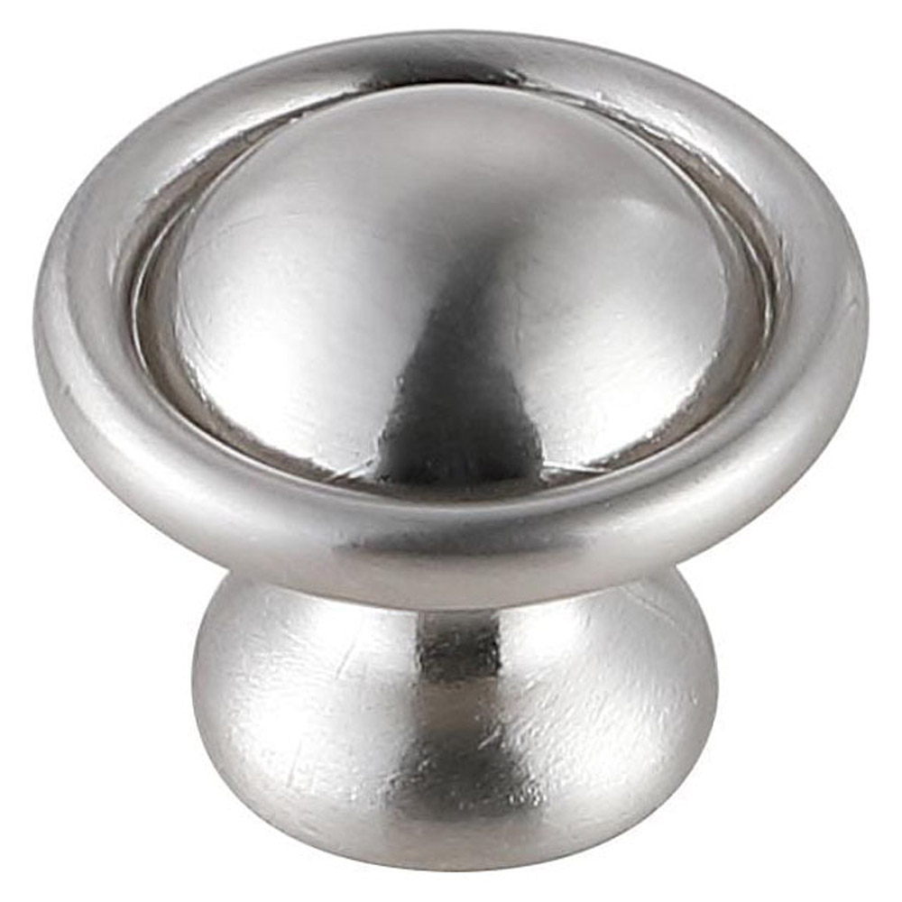Elegant Cadon Cabinet Knob, Set of 10 - Brushed Nickel (KB2008-NK-10PK)