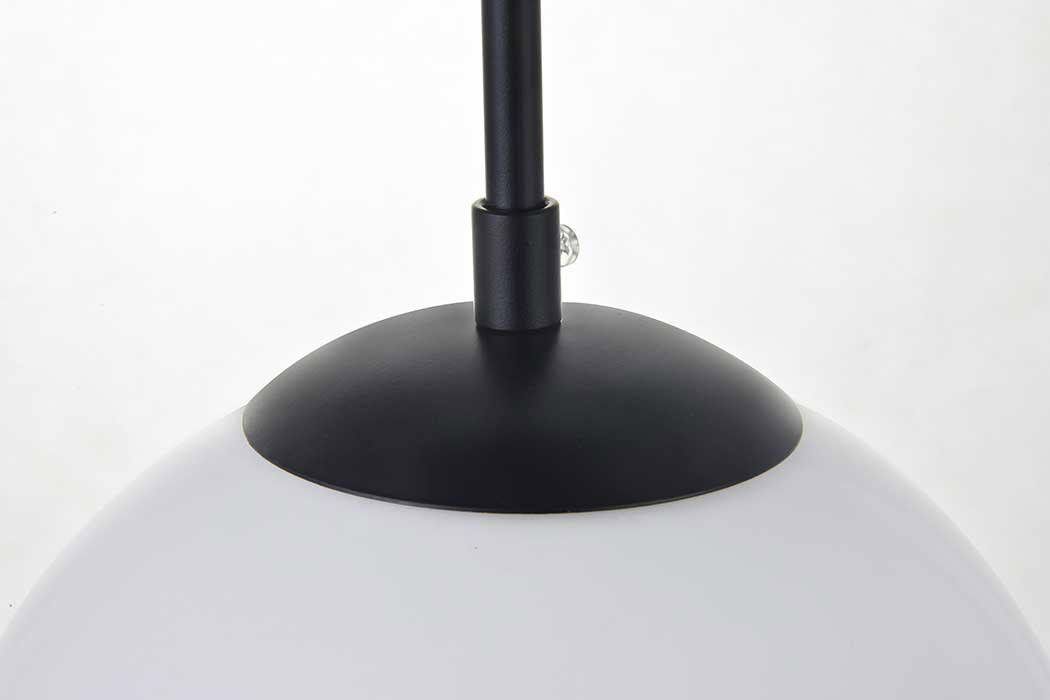 Elegant Baxter 3-Light Pendant - Black, L 18.1" (LD2209BK)