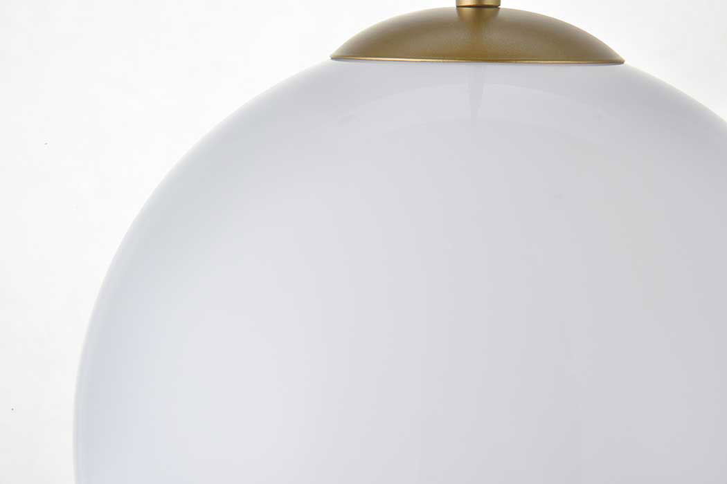 Elegant Baxter 3-Light Pendant - Brass, L 20.1" (LD2215BR)