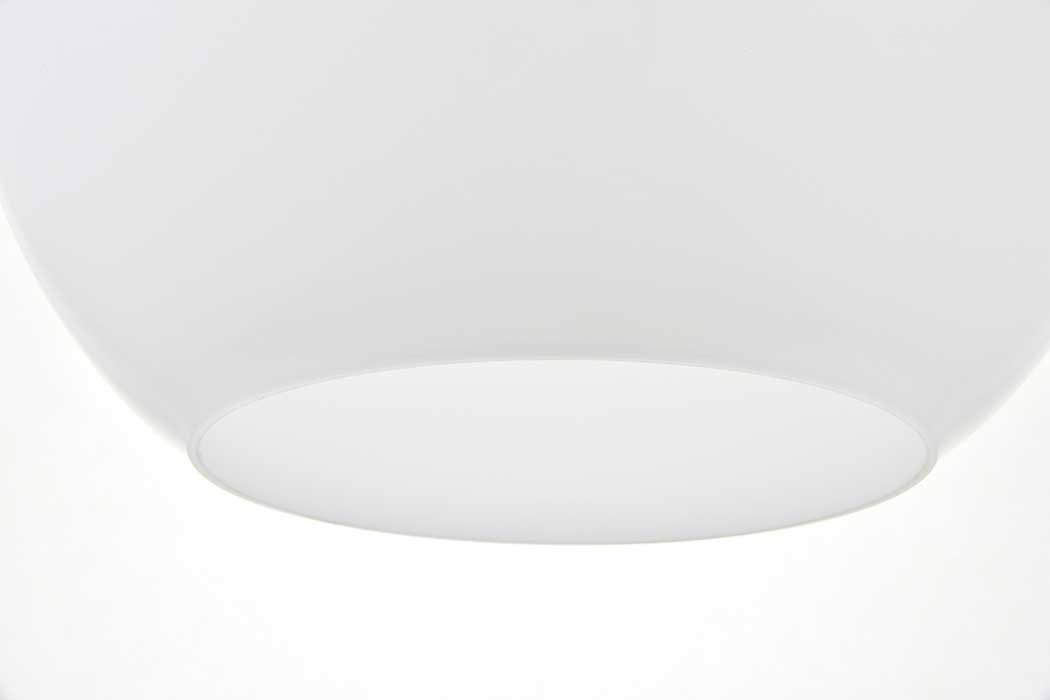 Elegant Baxter 1-Light Pendant - Chrome, L 13.8" (LD2217C)