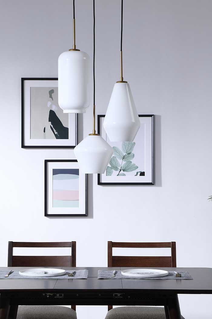 Elegant Pendant Light - Brass (LD2269BR)