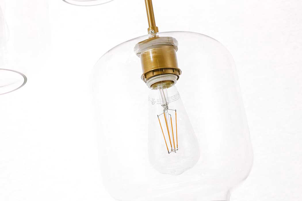 Elegant Pendant Light - Brass (LD2274BR)