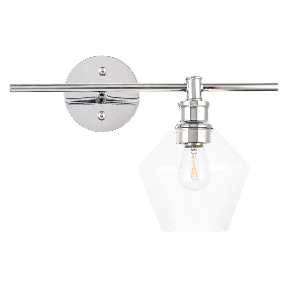 Elegant Wall Sconce - Chrome, Left Side (LD2300C)