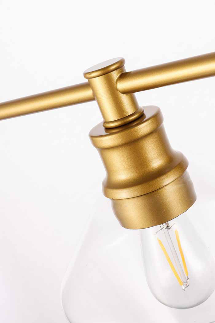 Elegant Wall Sconce - Brass, Right Side (LD2304BR)