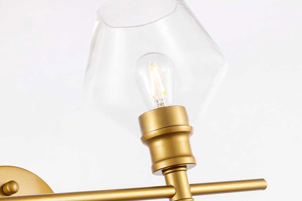 Elegant Wall Sconce - Brass, Right Side (LD2304BR)