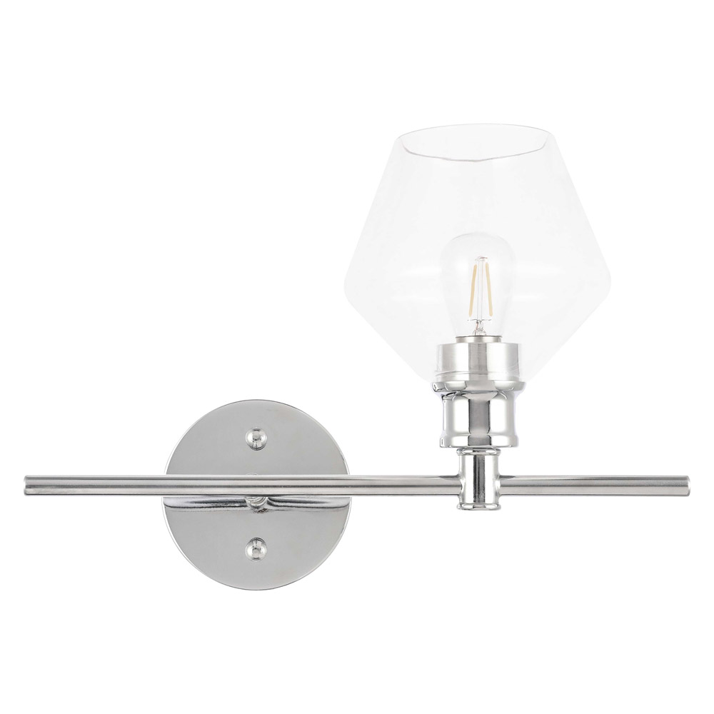 Elegant Wall Sconce - Chrome, Right Side (LD2304C)