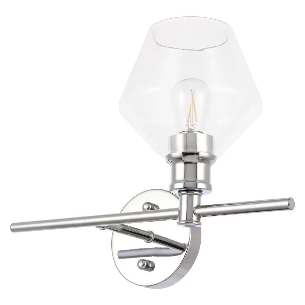 Elegant Wall Sconce - Chrome, Right Side (LD2304C)