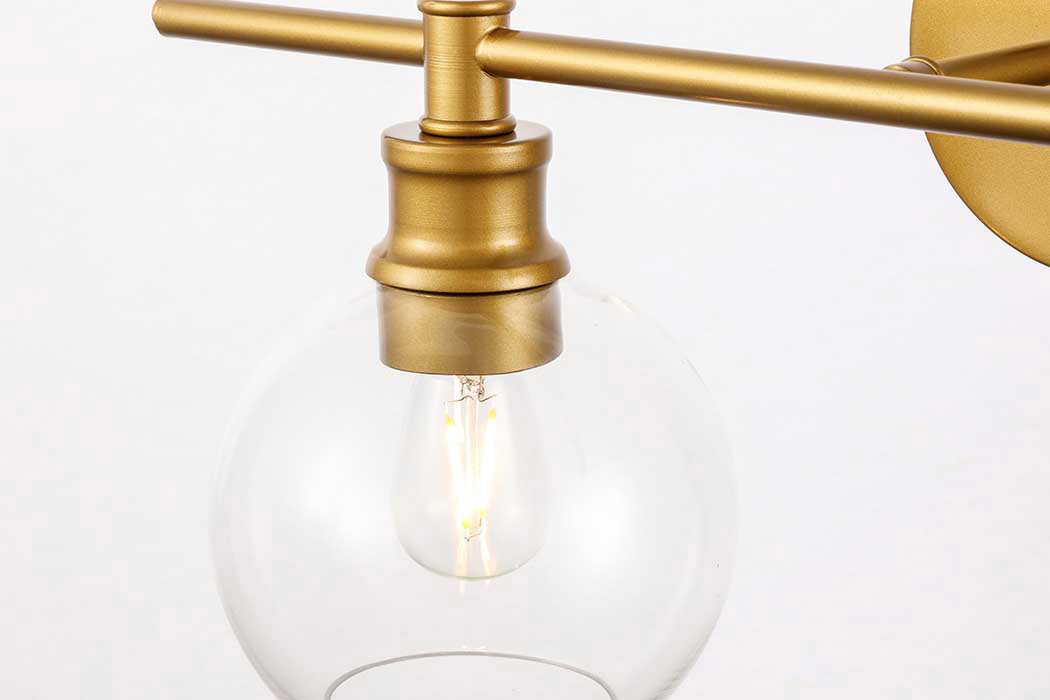 Elegant Wall Sconce - Brass, Right Side (LD2306BR)