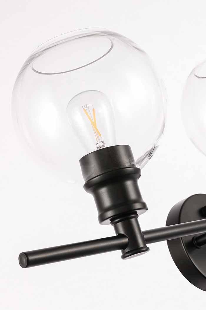 Elegant Wall Sconce - Black (LD2318BK)