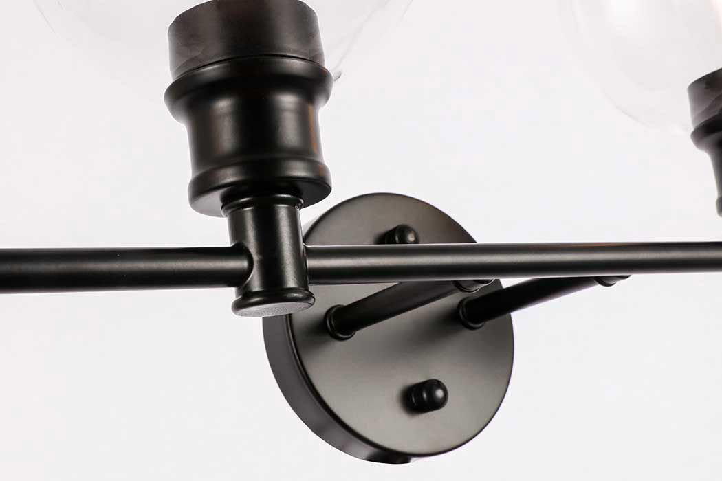 Elegant Wall Sconce - Black (LD2322BK)