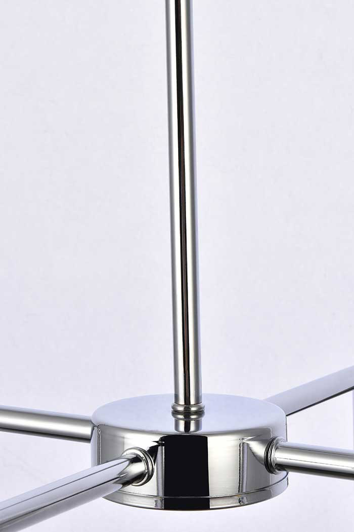Elegant Cairo 4 Lights Pendant - Chrome (LD2339C)