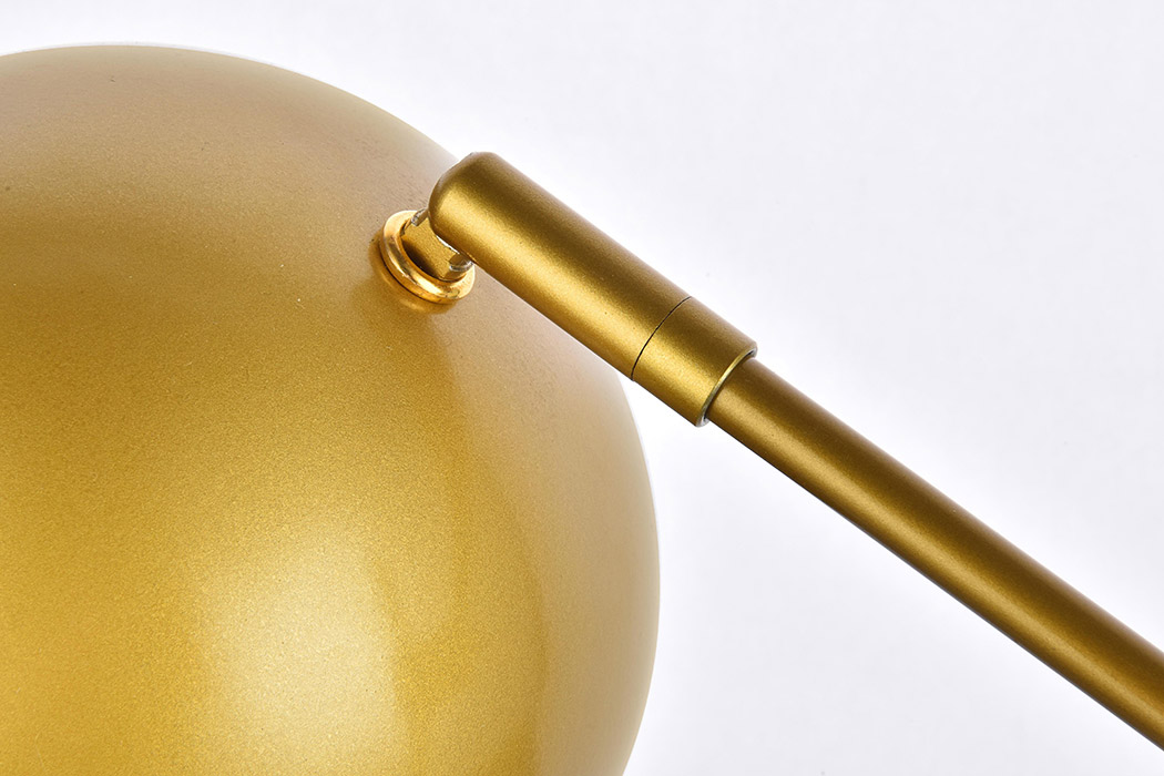 Elegant Forrester 1 Light Table Lamp - Brass (LD2363BR)