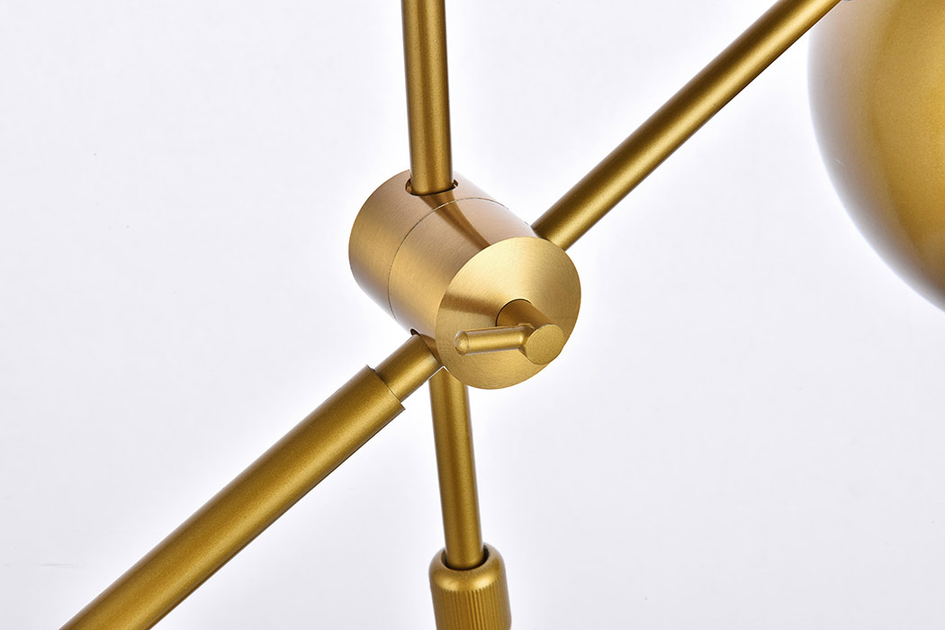 Elegant Forrester 1 Light Table Lamp - Brass (LD2363BR)