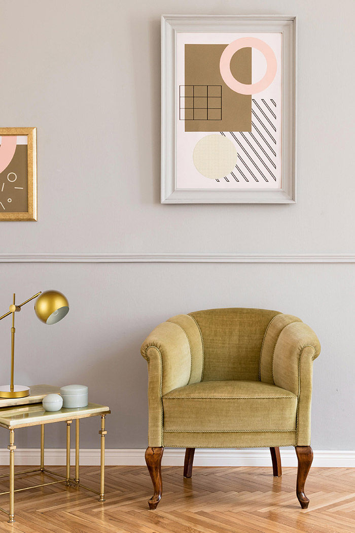 Elegant Forrester 1 Light Table Lamp - Brass (LD2363BR)