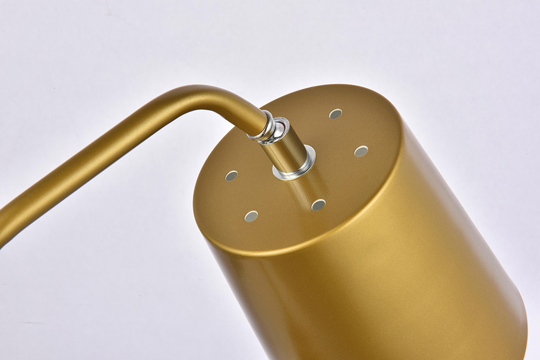Elegant Leroy 1 Light Table Lamp - Brass (LD2366BR)