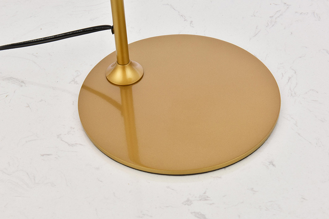 Elegant Leroy 1 Light Table Lamp - Brass (LD2366BR)
