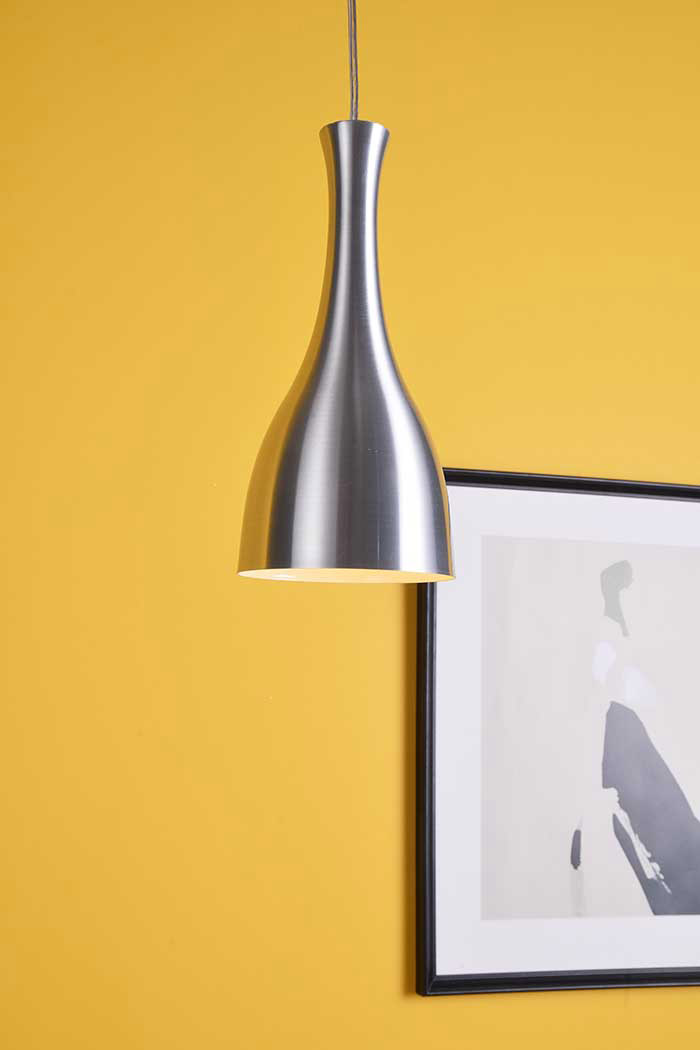 Elegant Pendant Light - Burnished Nickel (LD2407BN)
