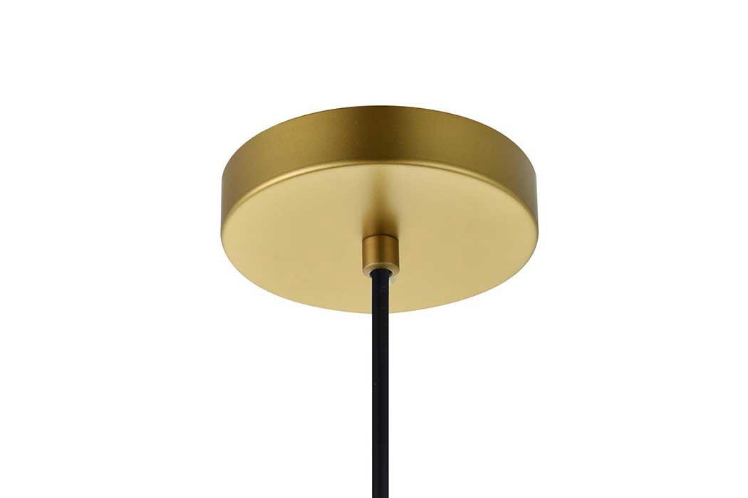 Elegant Pendant Light - Burnished Nickel (LD2419BR)