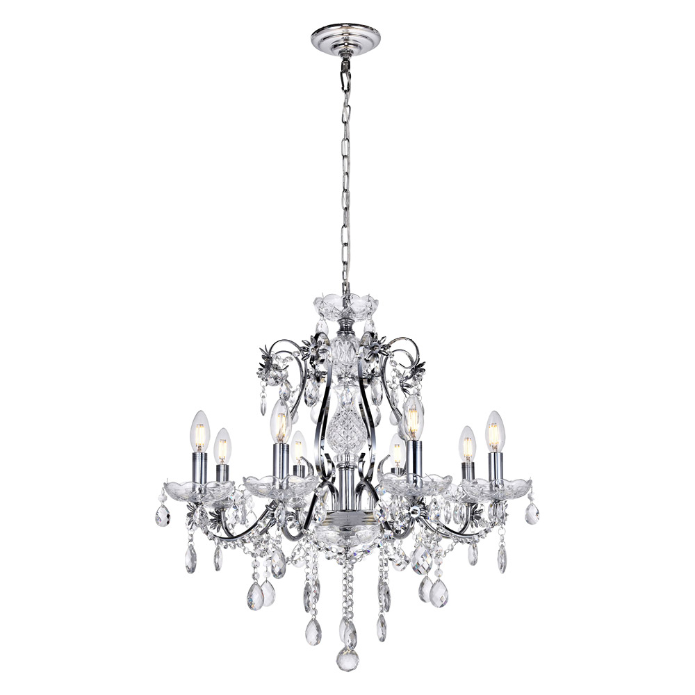 Elegant - Voltaire 8-Light Chandelier