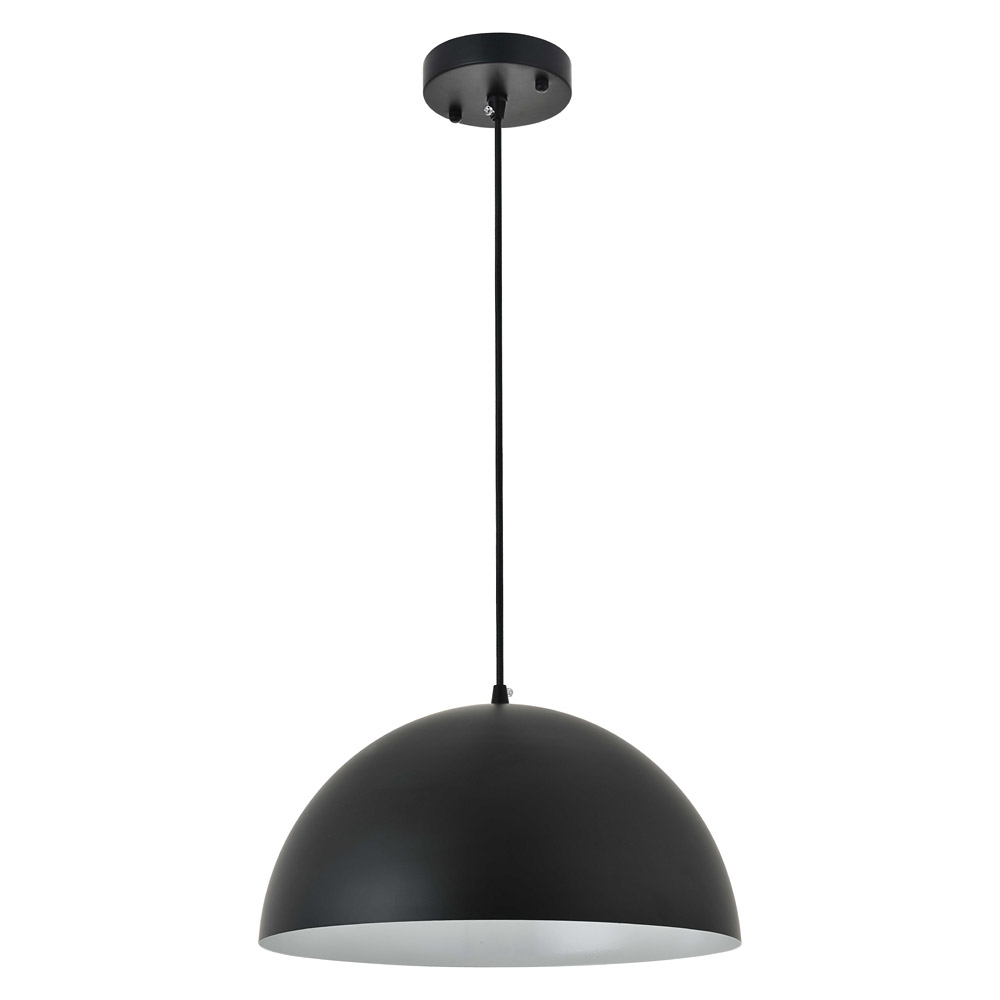 Elegant Forte 1 Light Pendant - Black, L 13.8" (LD4023D14BK)