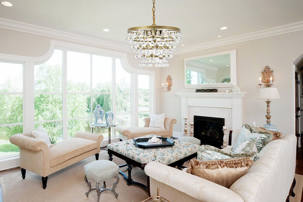 Elegant Kora 5-Light Pendant - Brass, L 17" (LD5016D17BR)